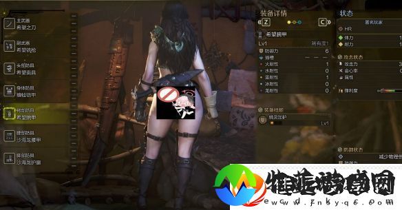 这身材太完美辣！怪猎荒野性感女猎人MOD已产出